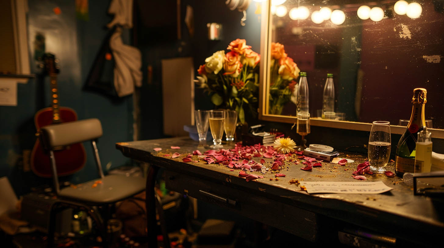 Steve at the height of his success on stage